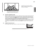 Preview for 121 page of Continental Fireplaces CB46NTR Installation And Operating Instructions Manual