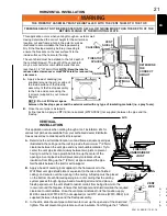 Предварительный просмотр 21 страницы Continental Fireplaces CBHD4N Installation And Operating Instructions Manual