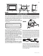 Preview for 5 page of Continental Fireplaces CBI 360-N Installation And Operating Instruction