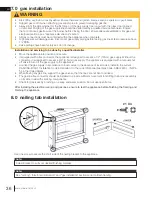 Предварительный просмотр 36 страницы Continental Fireplaces CBL36-1 Series Installation And Operation Manual