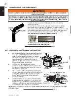 Preview for 22 page of Continental Fireplaces CBL36NTE Installation And Operating Instructions Manual