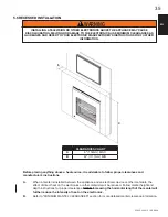 Preview for 35 page of Continental Fireplaces CBL36NTE Installation And Operating Instructions Manual