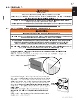 Preview for 37 page of Continental Fireplaces CBL36NTE Installation And Operating Instructions Manual