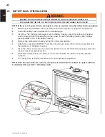 Preview for 40 page of Continental Fireplaces CBL36NTE Installation And Operating Instructions Manual