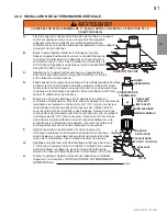 Preview for 81 page of Continental Fireplaces CBL36NTE Installation And Operating Instructions Manual