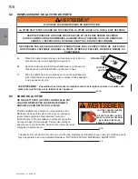 Preview for 106 page of Continental Fireplaces CBL36NTE Installation And Operating Instructions Manual