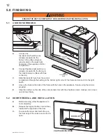 Preview for 12 page of Continental Fireplaces CDI-30GN Installation And Operating Instructions Manual