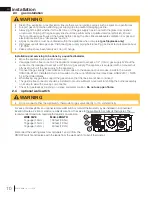 Preview for 10 page of Continental Fireplaces CDI-30N Installation And Operation Manual