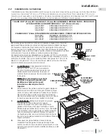 Preview for 37 page of Continental Fireplaces CDI-30N Installation And Operation Manual