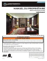 Предварительный просмотр 25 страницы Continental Fireplaces CDI3-1 Owner'S Manual