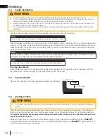 Preview for 18 page of Continental Fireplaces CDI3N Installation Manual