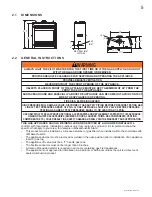 Preview for 5 page of Continental Fireplaces CDV70NT-2S Installation And Operating Instructions Manual