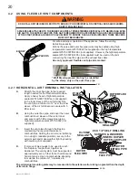 Preview for 20 page of Continental Fireplaces CDV70NT-2S Installation And Operating Instructions Manual