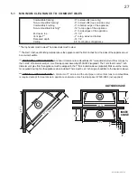 Preview for 27 page of Continental Fireplaces CDV70NT-2S Installation And Operating Instructions Manual