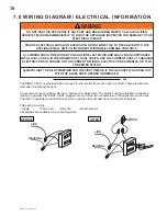 Preview for 36 page of Continental Fireplaces CDV70NT-2S Installation And Operating Instructions Manual