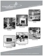 Preview for 52 page of Continental Fireplaces CDV70NT-2S Installation And Operating Instructions Manual