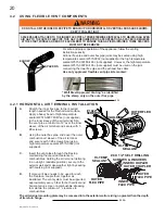 Предварительный просмотр 20 страницы Continental Fireplaces CDV70NT Installation And Operating Instructions Manual