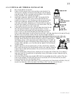 Предварительный просмотр 23 страницы Continental Fireplaces CDV70NT Installation And Operating Instructions Manual