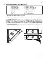 Предварительный просмотр 27 страницы Continental Fireplaces CDV70NT Installation And Operating Instructions Manual