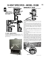 Preview for 11 page of Continental Fireplaces CDVS 280-N Installation And Operation Instructions Manual