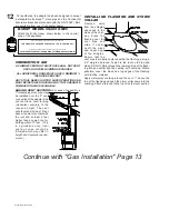 Preview for 12 page of Continental Fireplaces CDVS 280-N Installation And Operation Instructions Manual