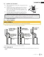 Preview for 23 page of Continental Fireplaces CDVS280-1NEA Installation And Operation Manual