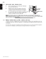 Preview for 24 page of Continental Fireplaces CDVS280N Installation And Operating Instructions Manual