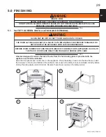 Preview for 29 page of Continental Fireplaces CDVS280N Installation And Operating Instructions Manual