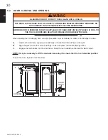 Preview for 30 page of Continental Fireplaces CDVS280N Installation And Operating Instructions Manual