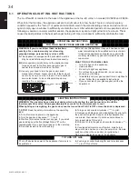 Preview for 34 page of Continental Fireplaces CDVS280N Installation And Operating Instructions Manual