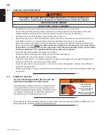 Preview for 38 page of Continental Fireplaces CDVS280N Installation And Operating Instructions Manual