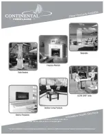 Preview for 52 page of Continental Fireplaces CDVS280N Installation And Operating Instructions Manual