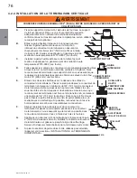 Preview for 76 page of Continental Fireplaces CDVS280N Installation And Operating Instructions Manual