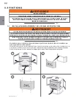 Preview for 82 page of Continental Fireplaces CDVS280N Installation And Operating Instructions Manual