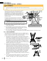 Preview for 20 page of Continental Fireplaces CDVS500-1 Installation And Operation Manual