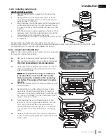 Preview for 25 page of Continental Fireplaces CDVS500N Installation And Operation Manual