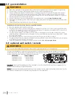 Preview for 28 page of Continental Fireplaces CDVS500N Installation And Operation Manual