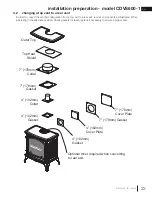 Предварительный просмотр 23 страницы Continental Fireplaces CDVS600-1N Installation And Operation Manual