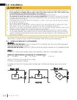 Предварительный просмотр 24 страницы Continental Fireplaces CDVS600-1N Installation And Operation Manual