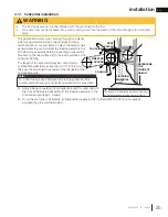 Предварительный просмотр 25 страницы Continental Fireplaces CDVS600-1N Installation And Operation Manual