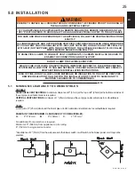 Предварительный просмотр 25 страницы Continental Fireplaces CDVS600-N Installation And Operating Instructions Manual