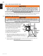 Предварительный просмотр 26 страницы Continental Fireplaces CDVS600-N Installation And Operating Instructions Manual