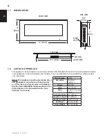 Предварительный просмотр 4 страницы Continental Fireplaces CEFL42H Installation And Operating Instructions Manual