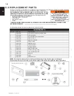 Предварительный просмотр 14 страницы Continental Fireplaces CEFL42H Installation And Operating Instructions Manual