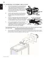 Предварительный просмотр 22 страницы Continental Fireplaces CHD4N Installation And Operating Instructions Manual