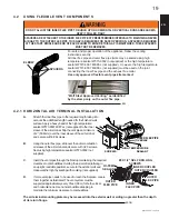 Предварительный просмотр 19 страницы Continental Fireplaces CHDX40NT-1 Installation And Operating Instructions Manual