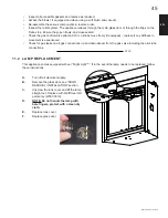 Предварительный просмотр 45 страницы Continental Fireplaces CHDX40NT-1 Installation And Operating Instructions Manual