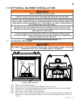 Предварительный просмотр 35 страницы Continental Fireplaces CHDX40NT Installation And Operating Instructions Manual