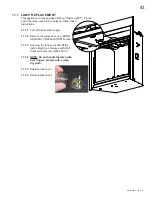 Предварительный просмотр 43 страницы Continental Fireplaces CHDX40NT Installation And Operating Instructions Manual