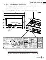 Preview for 9 page of Continental Fireplaces CL38 Installation Manual